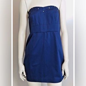 Free people strapless mini dress